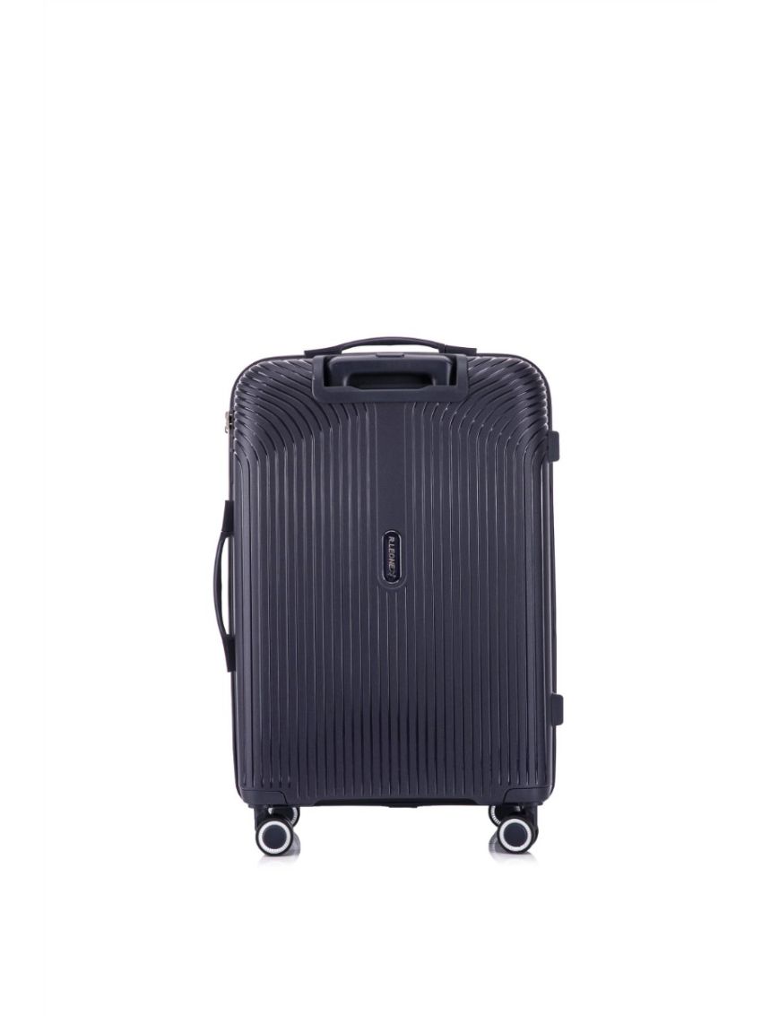 R.Leone Valigia da 1 pezzo Fino a Set 4 Trolley grande, medio, bagaglio a mano 55x40x20 Ryanair e beauty case Lucchetto TSA Polipropilene 8 Ruote Ultra Strong 6060
