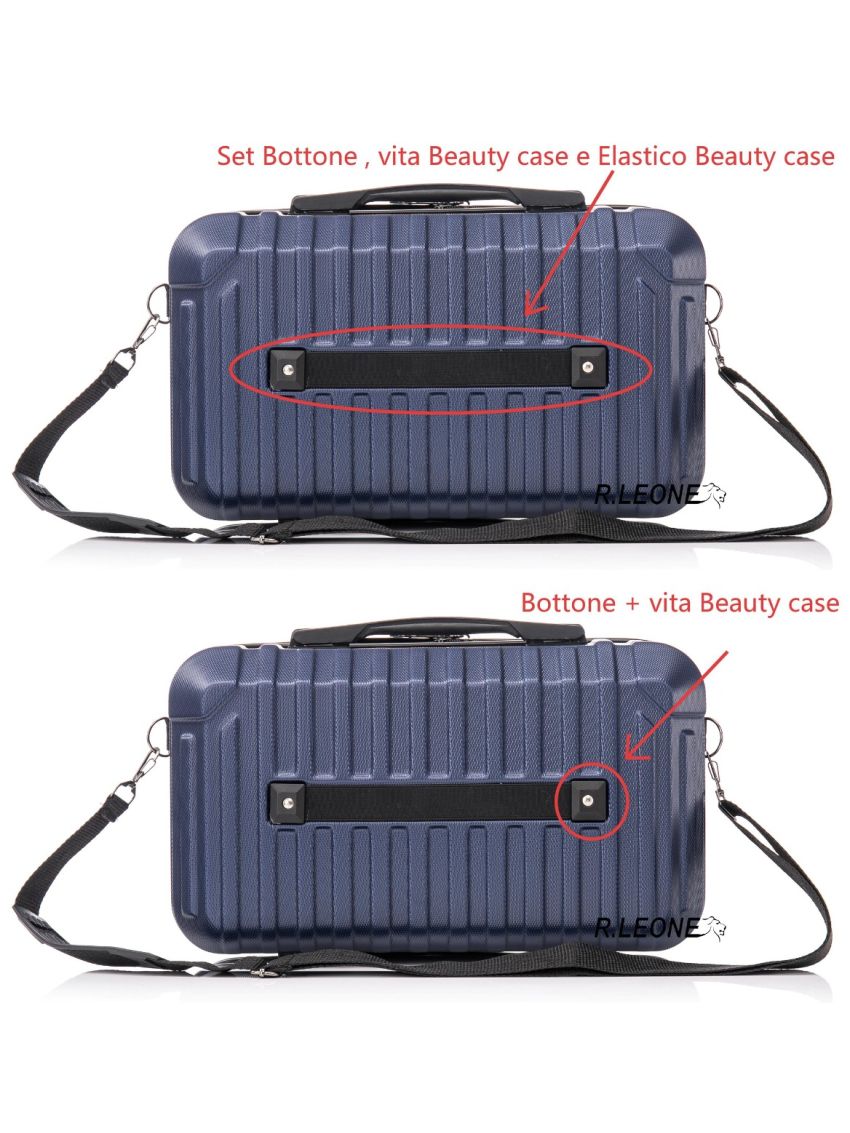 Bottone, vita, Elastico Beauty case Accessori ricambio R.Leone