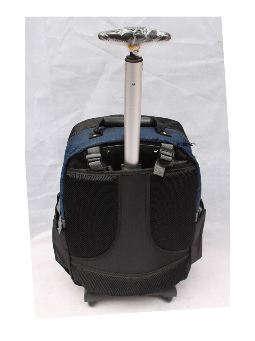 TROLLEY ZAINO BAGAGLIO AEREO CON 2 RUOTE VIAGGI LOW COST
