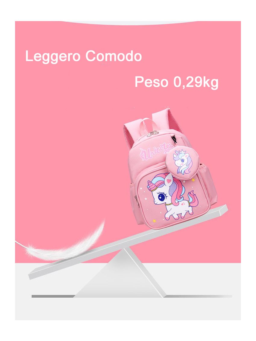 R.Leone Valigia Cavalcabile per Bambina EasyJet 45x36x20 cm + 30x23x14 cm Set 2 Pezzi Trolley Bagaglio a mano 4 Ruote e Zaino 325